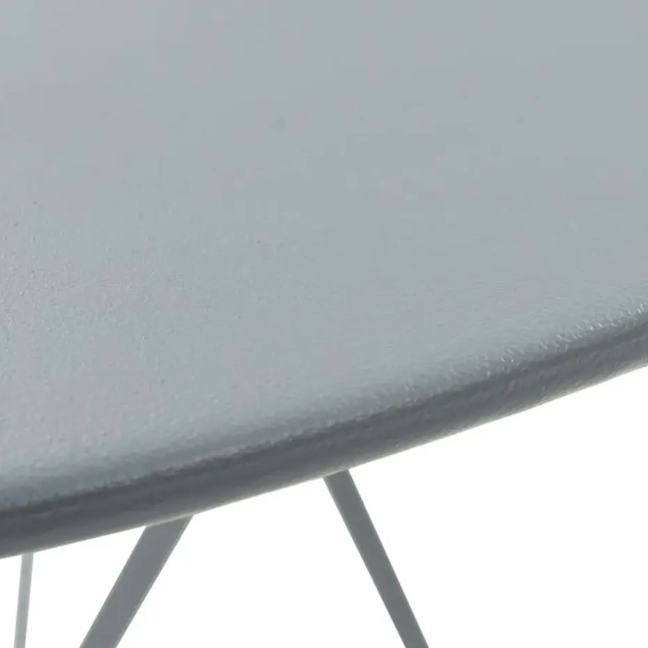 vidaXL - Bistroset - Grijs - Staal - 3 stuks