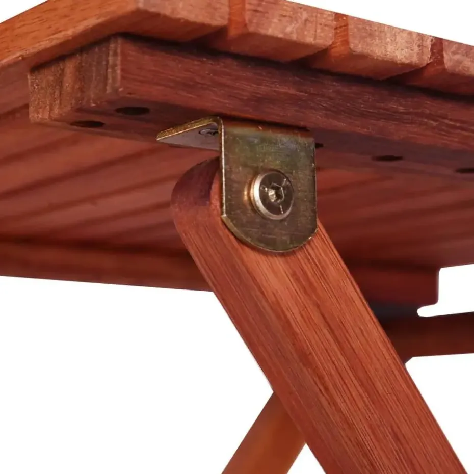 vidaXL - Bistroset voor kinderen - Bruin - Hout - 3 stuks