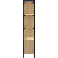 vidaXL - Boekenkast - Bruin - Bewerkt hout