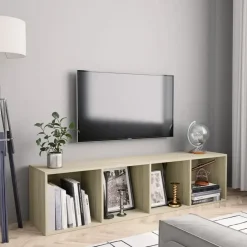 vidaXL - Boekenkast - Bruin - Bewerkt hout