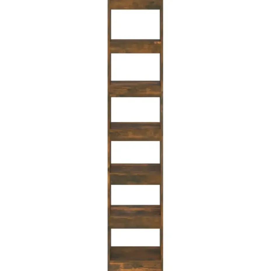 vidaXL - Boekenkast - Bruin - Bewerkt hout