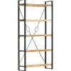 vidaXL - Boekenkast - Bruin - Hout