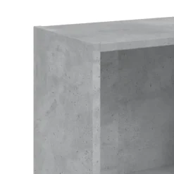 vidaXL - Boekenkast - Grijs - Bewerkt hout - 40 x 24 x 109 cm
