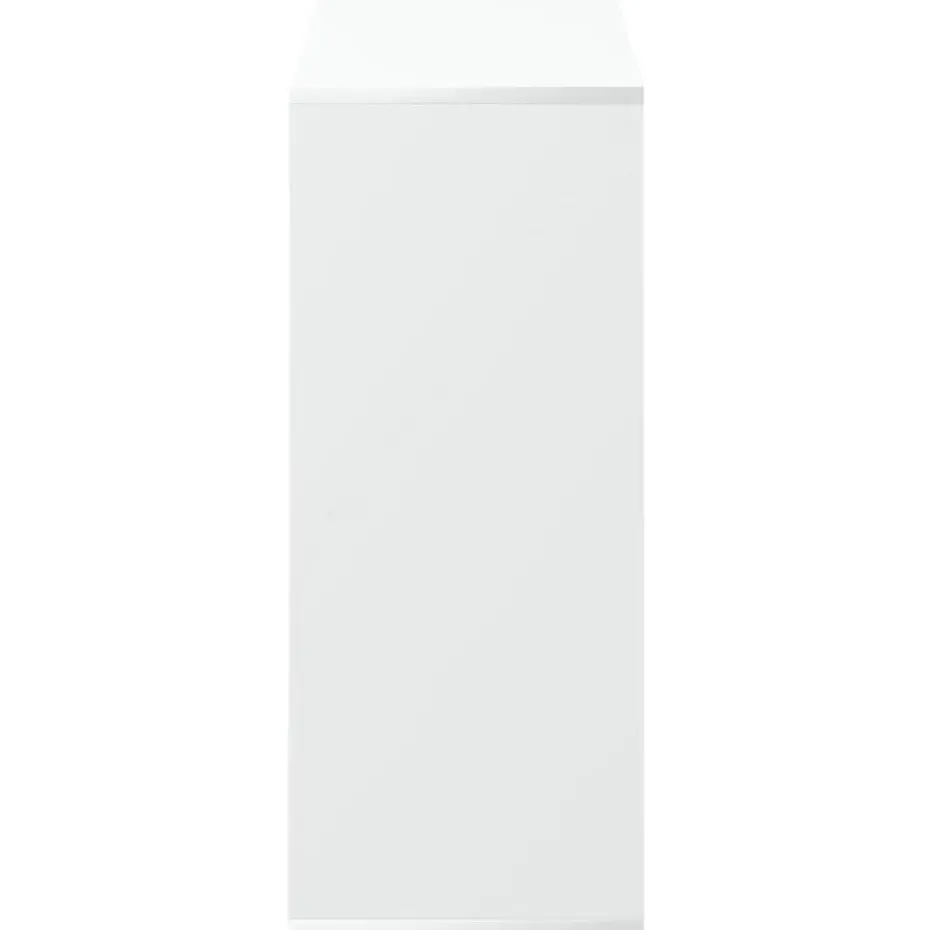 vidaXL - Boekenkast met 4 open vakken voor woonkamers - Wit -69.5x29x69.5 cm