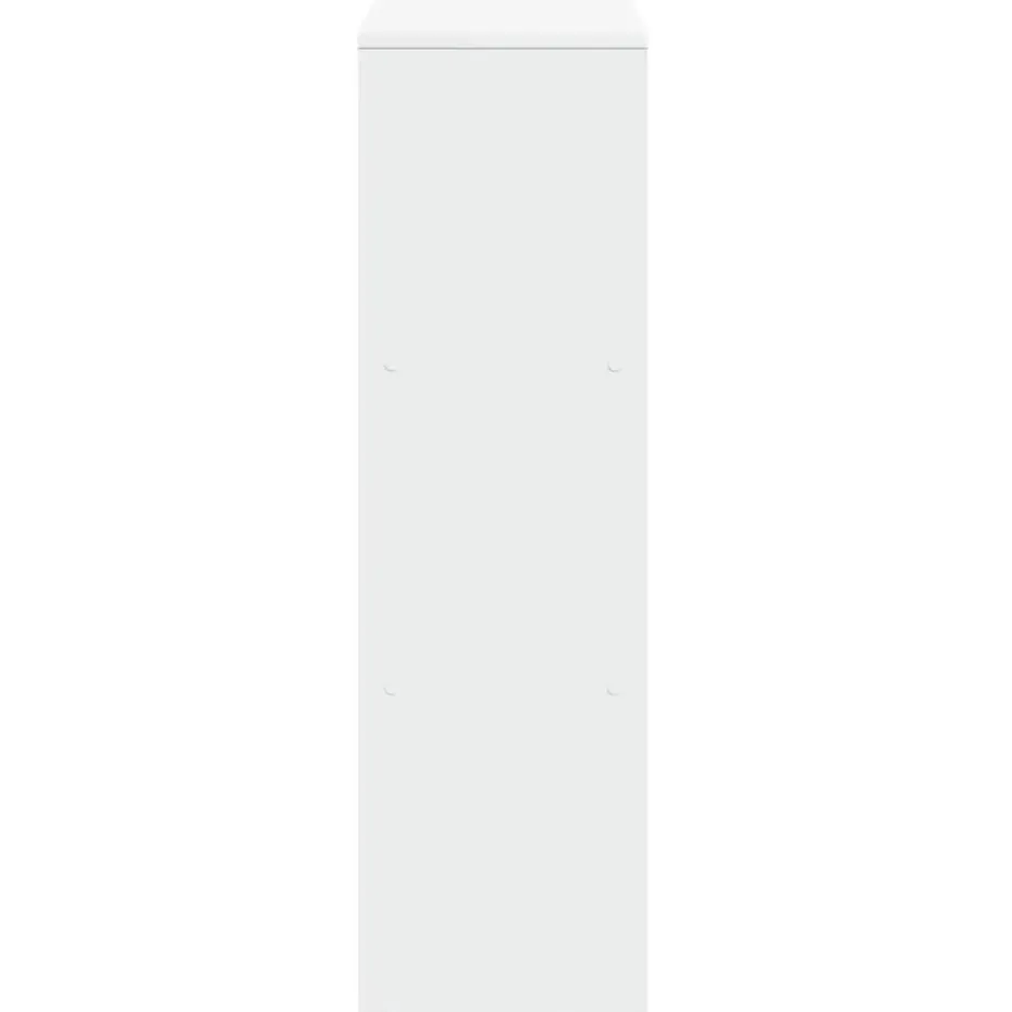 vidaXL - Boekenkast met 10 open vakken voor woonkamers - Wit - 99x29x99 cm