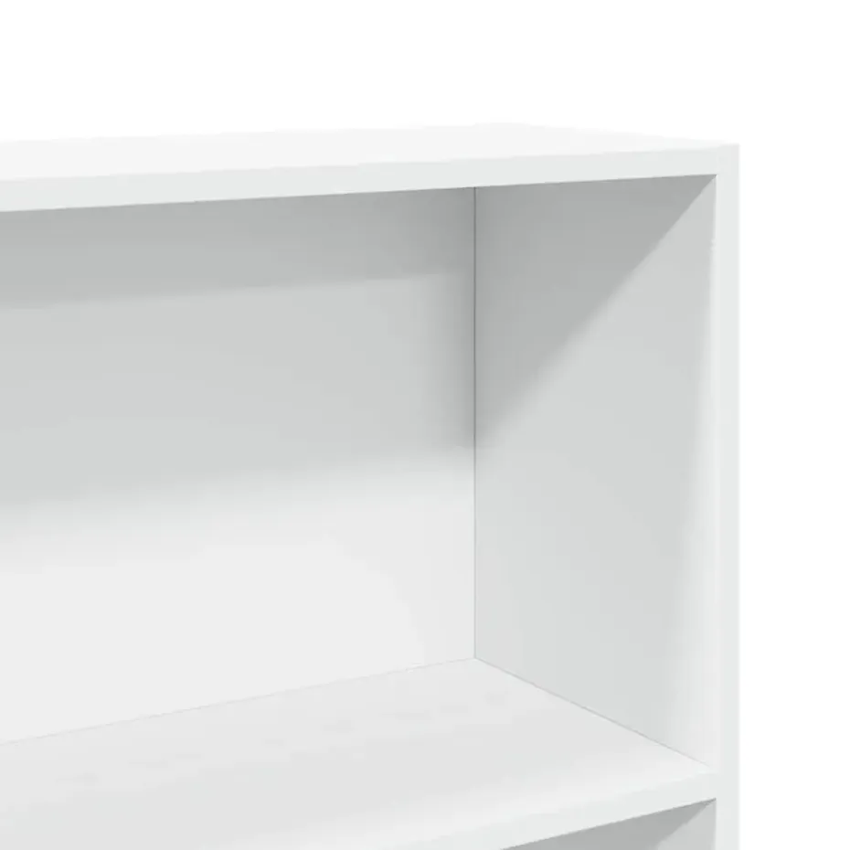 vidaXL - Boekenkast met 5 vakken - Wit - Bewerkt hout - 80x24x176 cm