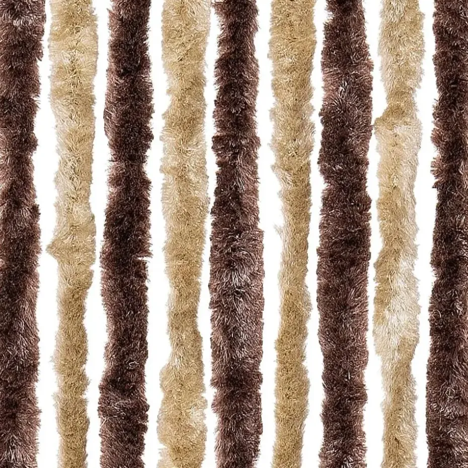 vidaXL - Bruin - Polypropyleen - 90 x 220 cm