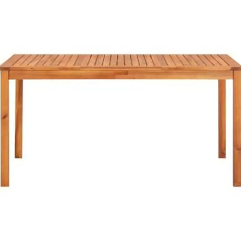 vidaXL - Buiten Eettafel - Bruin - Hout - 150 x 90 x 74 cm