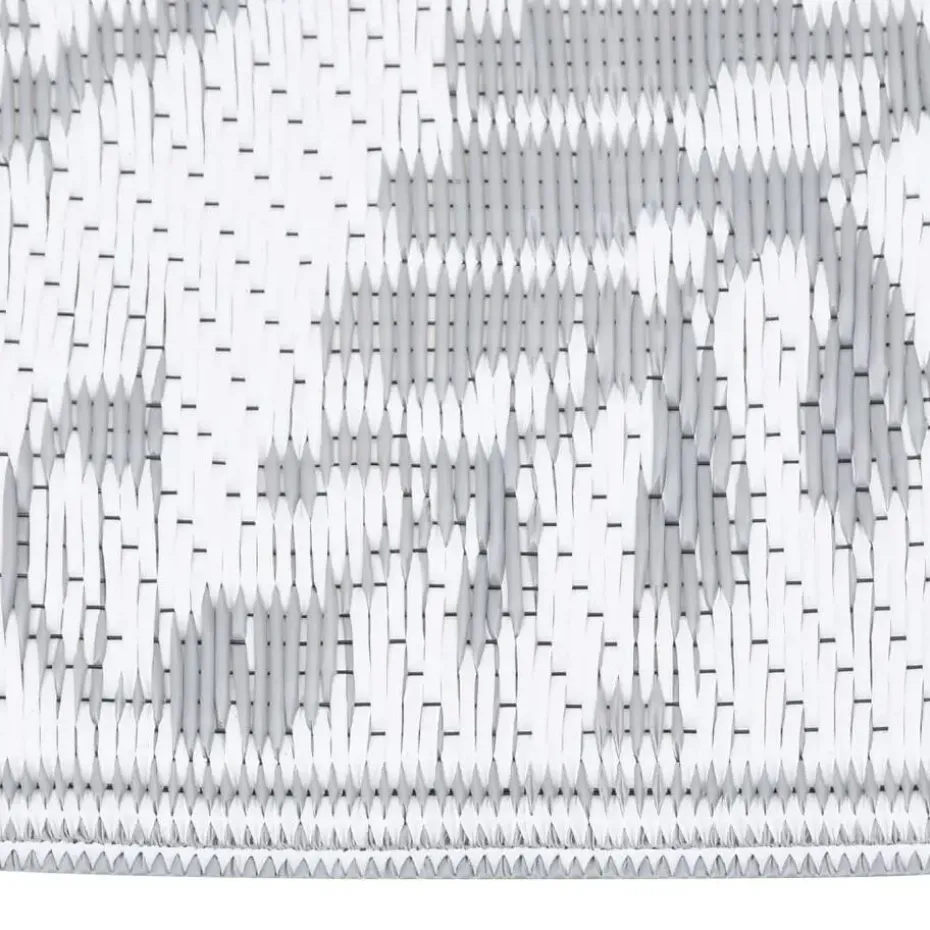 vidaXL - Buitenkleed - Grijs - Polypropyleen - 140 x 200 cm