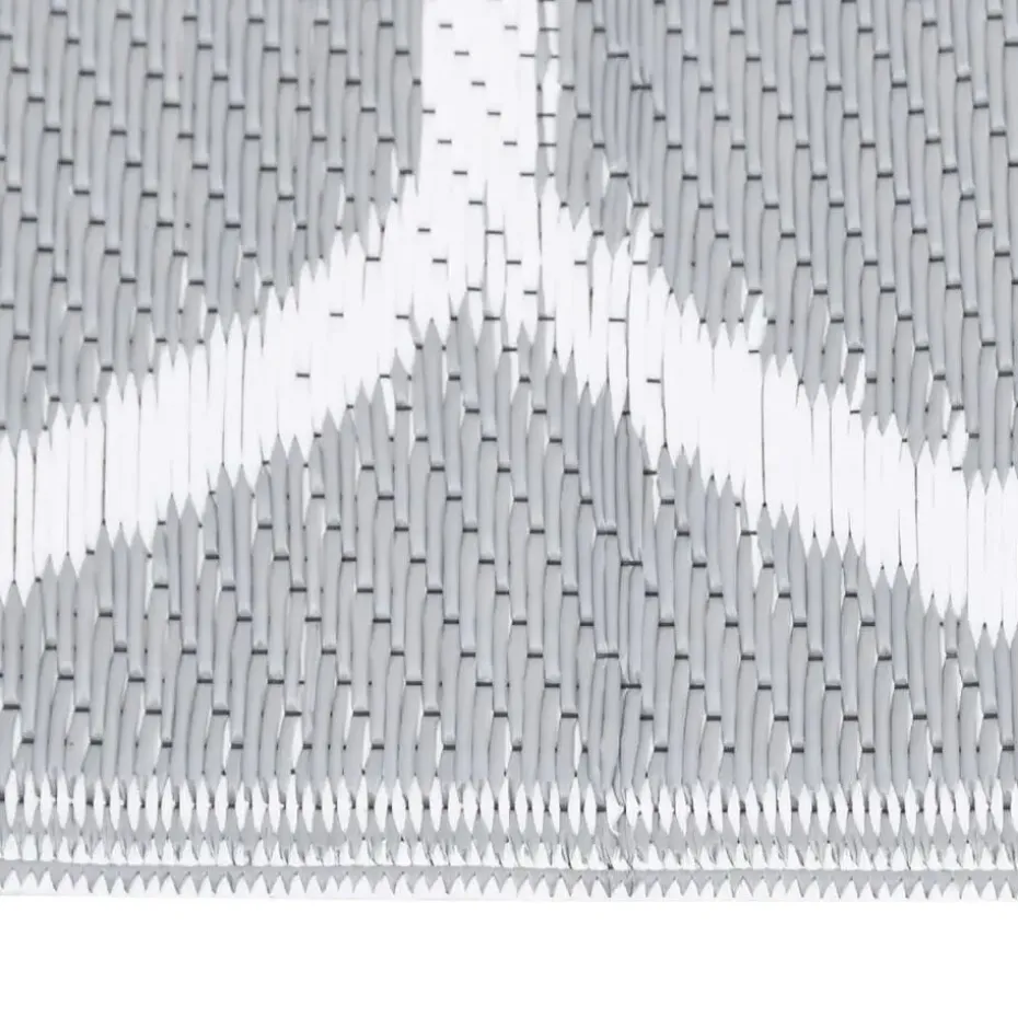 vidaXL - Buitenkleed - Grijs - Polypropyleen - 140 x 200 cm