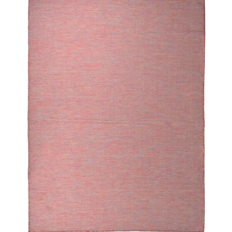 vidaXL - Buitenkleed - Rood - Kunststof - 120 x 170 cm