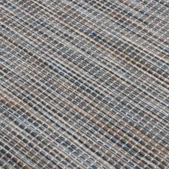 vidaXL - Buitenkleed - Zwart - Kunststof - 120 x 170 cm