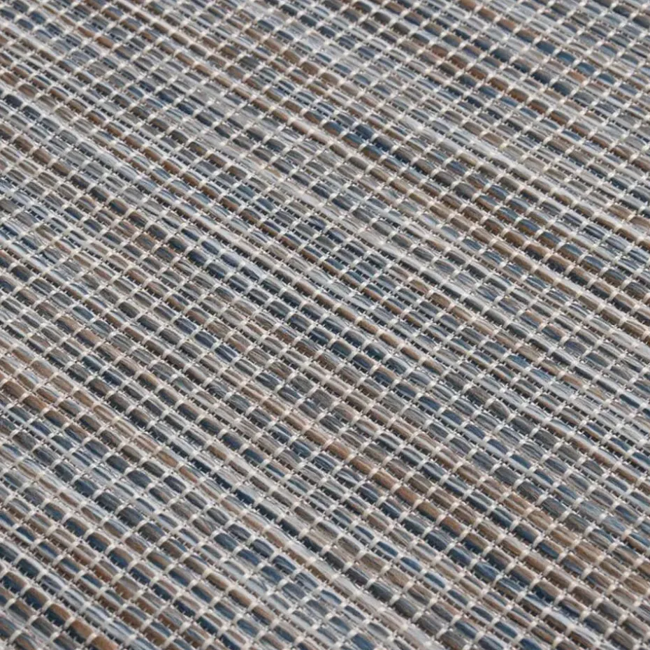 vidaXL - Buitenkleed - Zwart - Kunststof - 120 x 170 cm