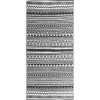 vidaXL - Buitenkleed - Zwart - Polypropyleen - 80 x 150 cm