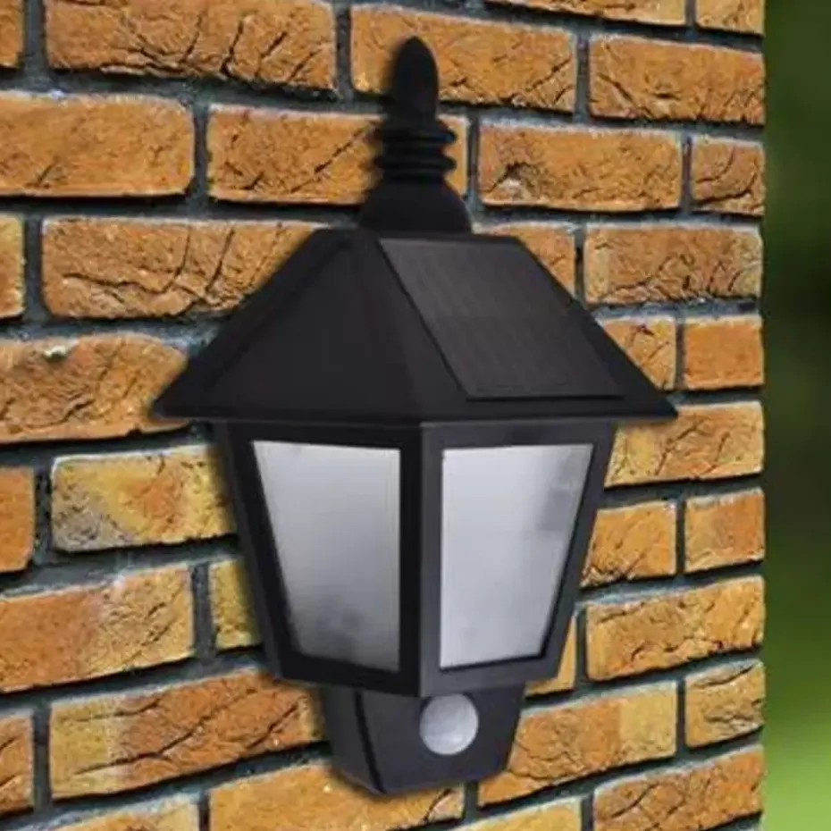 vidaXL - Buitenverlichting - Zwart - Kunststof