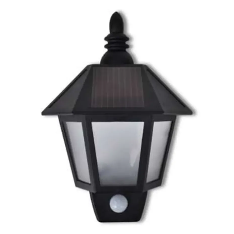 vidaXL - Buitenverlichting - Zwart - Kunststof