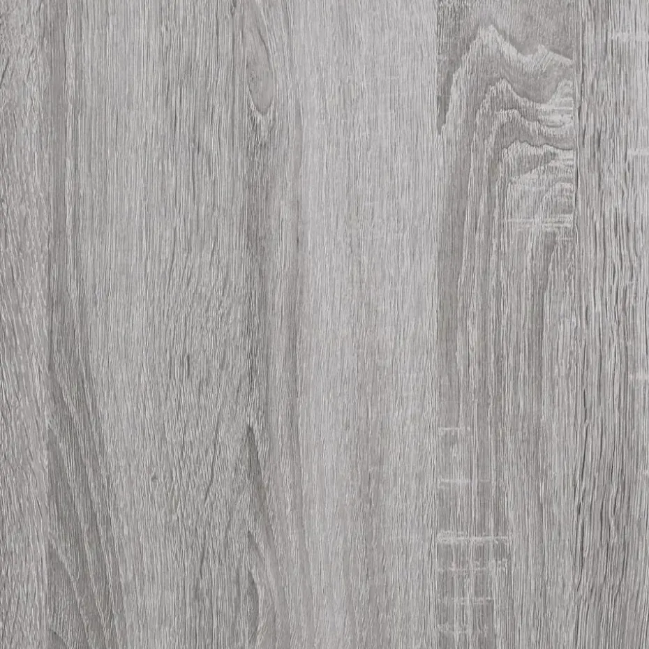 vidaXL - Consoletafel - Grijs sonoma eiken - Bewerkt hout - 180x23x75 cm