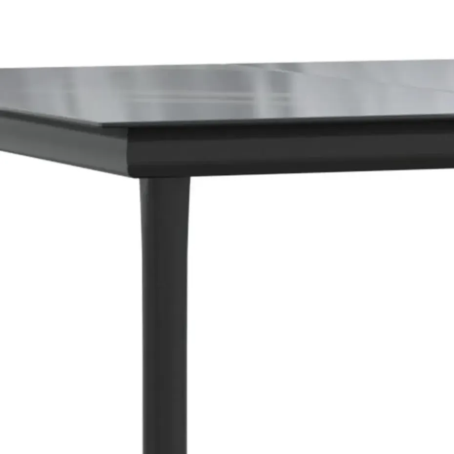 vidaXL - 4-delige Tuinset bank en verstelbare stoelen - Grijs - 160x80 cm