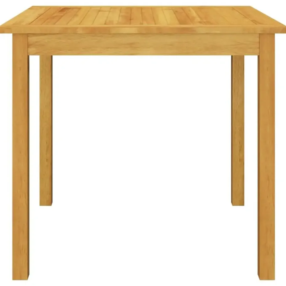 vidaXL - 5-delige Tuinset zwart - 4 verstelbaar stoelen en 85x85 cm tafel