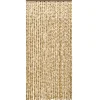vidaXL - Deurgordijn - Beige - Polypropyleen - 90 x 220 cm