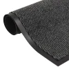 vidaXL - Deurmat - Antraciet - Stof - 120 x 180 cm