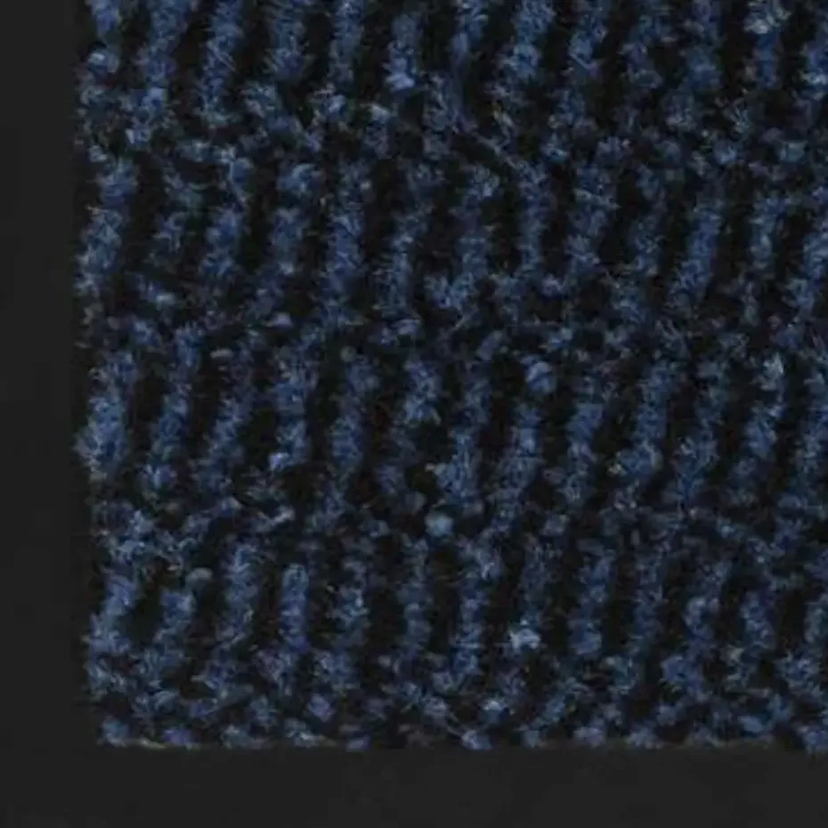 vidaXL - Deurmat - Blauw - Stof - 40 x 60 cm