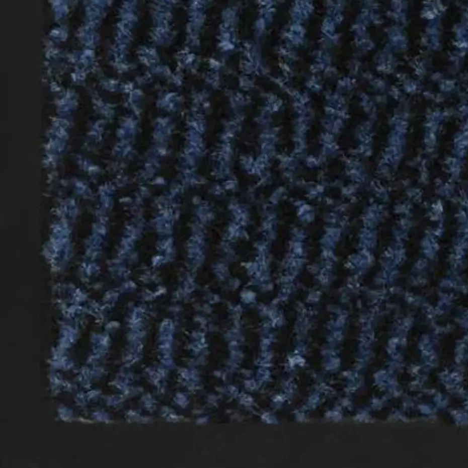 vidaXL - Deurmat - Blauw - Stof - 120 x 180 cm