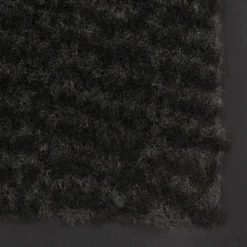 vidaXL - Deurmat - Zwart - Stof - 120 x 180 cm