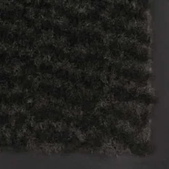 vidaXL - Deurmat - Zwart - Stof - 120 x 180 cm - 2 stuks