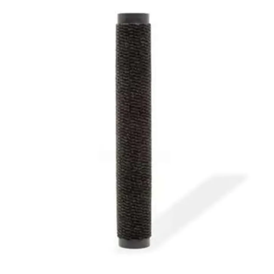 vidaXL - Deurmat - Zwart - Stof - 80 x 120 cm