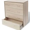 vidaXL - Dressoir - Bruin - Hout