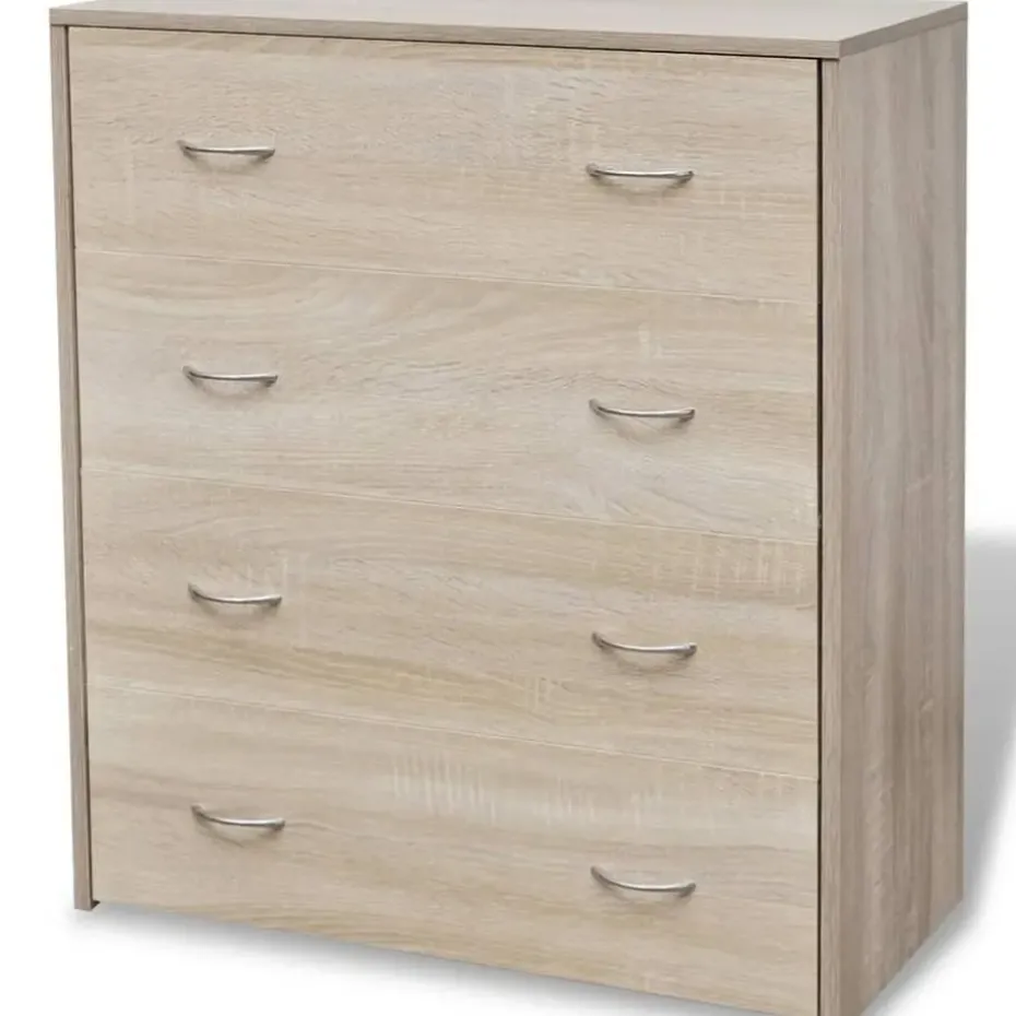 vidaXL - Dressoir - Bruin - Hout