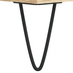 vidaXL - Dressoir - Bruin - Bewerkt hout