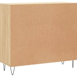 vidaXL - Dressoir - Bruin - Bewerkt hout