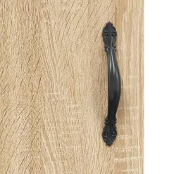 vidaXL - Dressoir - Bruin - Bewerkt hout