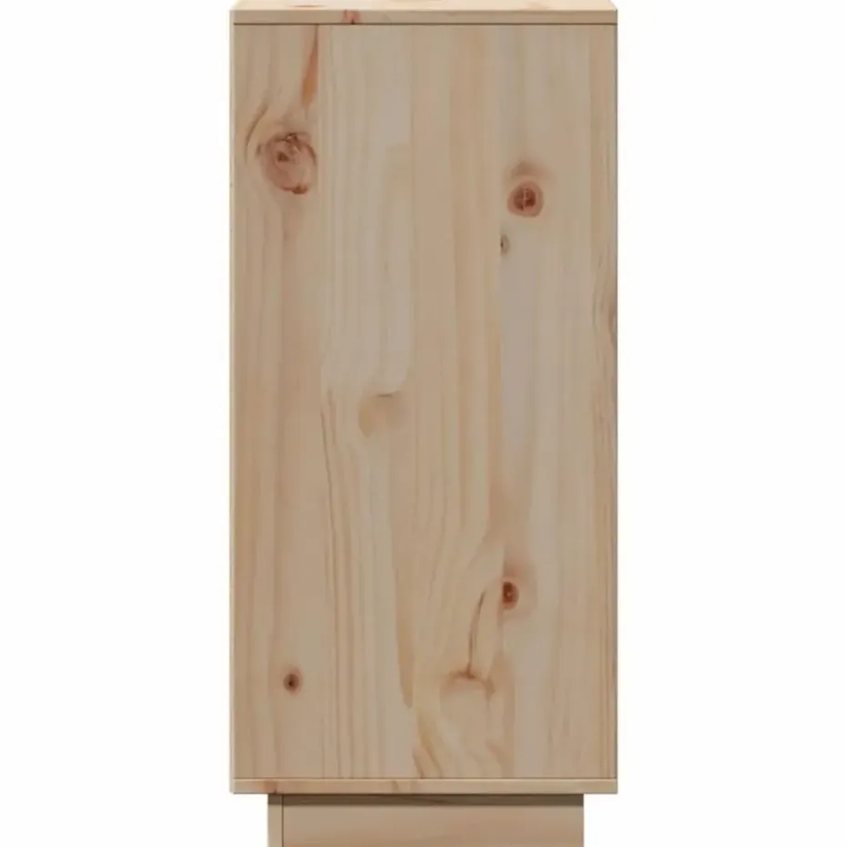 vidaXL - Dressoir - Bruin - Grenenhout - 2 stuks