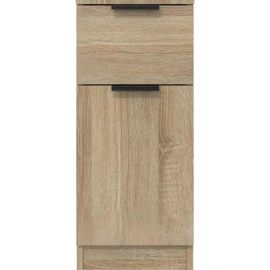 vidaXL - Dressoir - Bruin - Bewerkt hout - 2 stuks