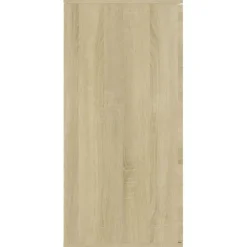 vidaXL - Dressoir - Bruin - Bewerkt hout