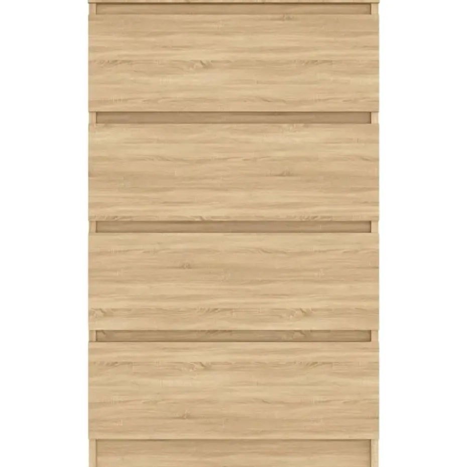 vidaXL - Dressoir - Bruin - Bewerkt hout