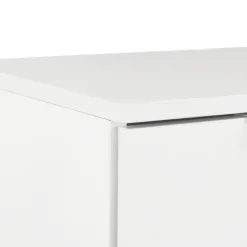 vidaXL - Dressoir - Wit - Bewerkt hout
