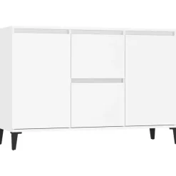 vidaXL - Dressoir - Wit - Bewerkt hout - 102x35x70 cm