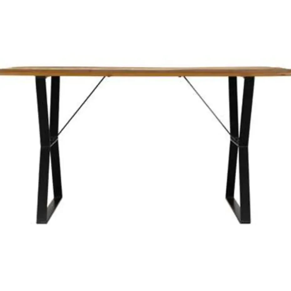vidaXL - Eettafel - Multikleur - Hout - 140 x 80 x 76 cm