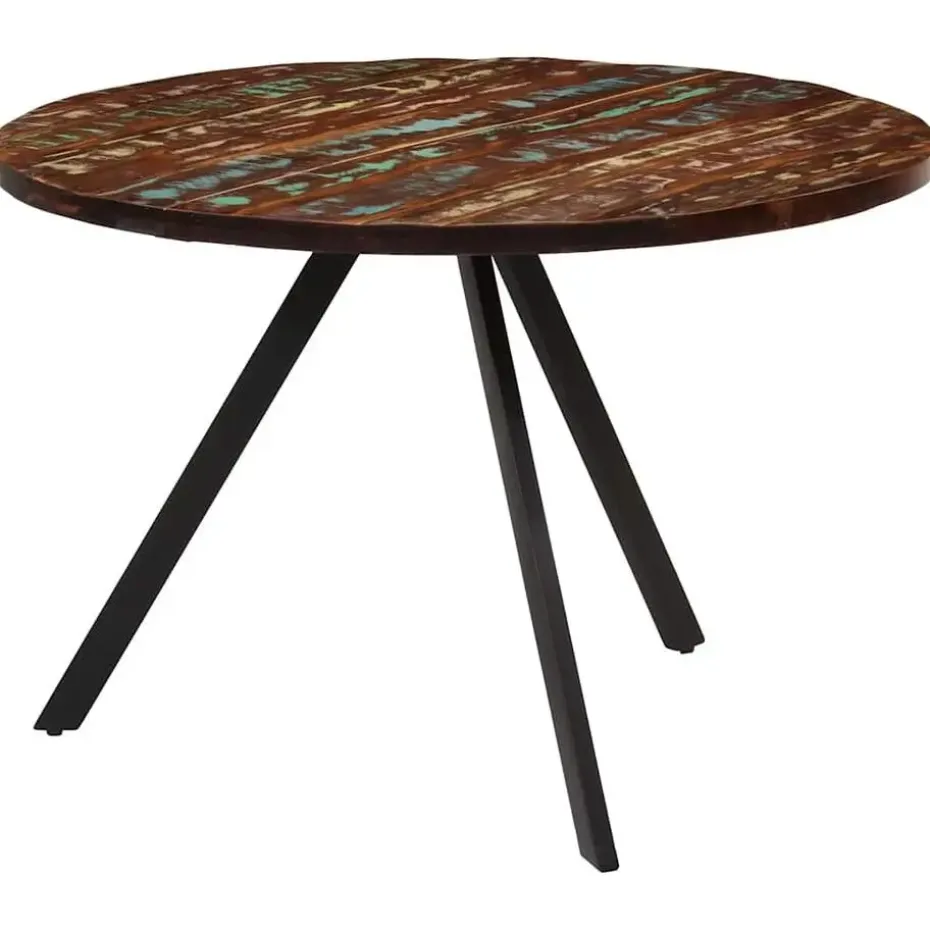 vidaXL - Eettafel - Multikleur - Hout