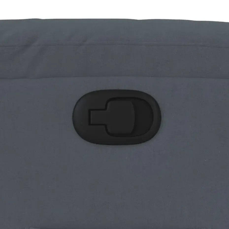 vidaXL - Fauteuil - Grijs - Fluweel