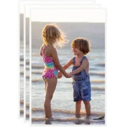 vidaXL - Fotolijst - Wit - MDF - 13 x 18 cm - 3 stuks