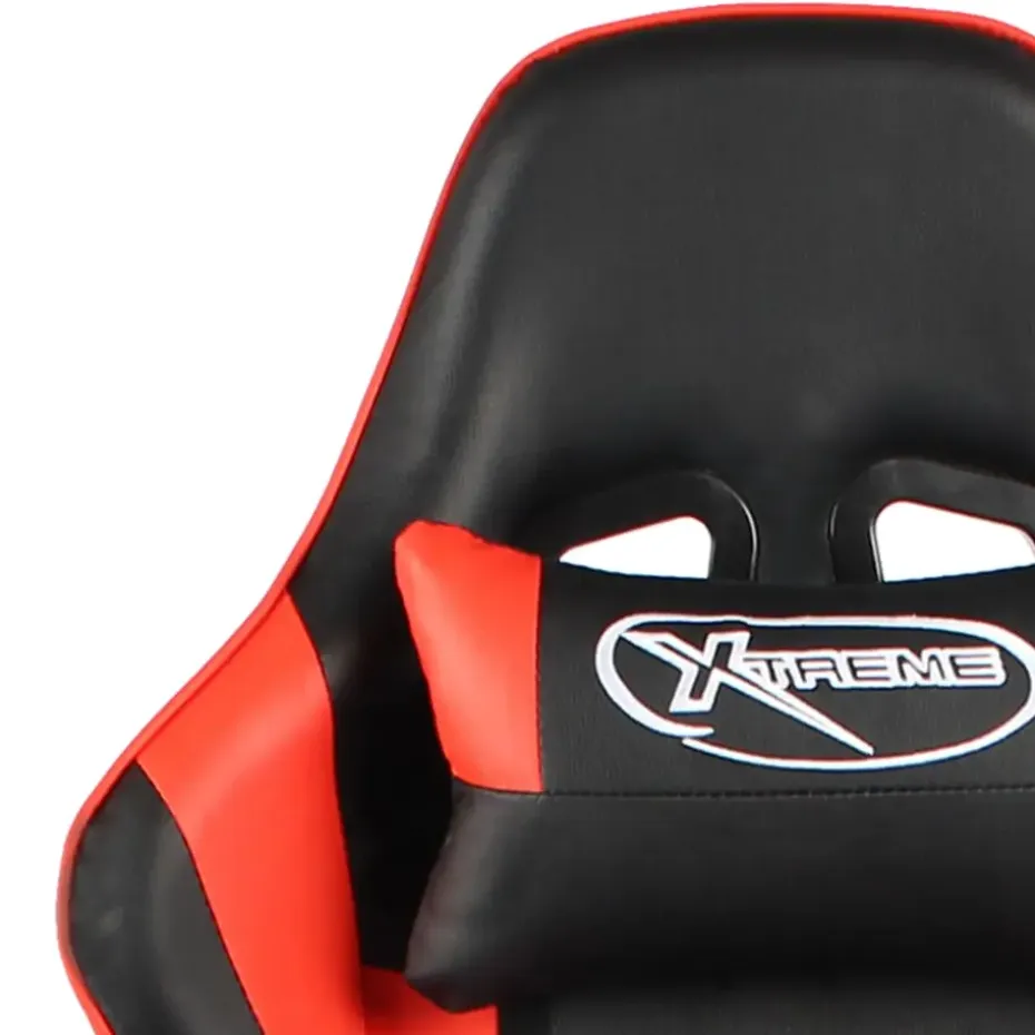 vidaXL - Gamingstoel - Rood - PVC