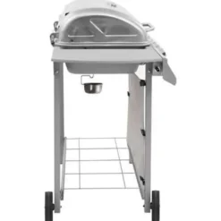 vidaXL - Gasbarbecue-grill - Zilver - Staal