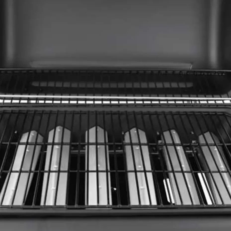 vidaXL - Gasbarbecue-grill - Zwart - Staal