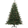 vidaXL - Gescharnierde Kunstkerstboom - Groen - 240 cm