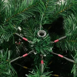 vidaXL - Gescharnierde Kunstkerstboom - Groen - 240 cm